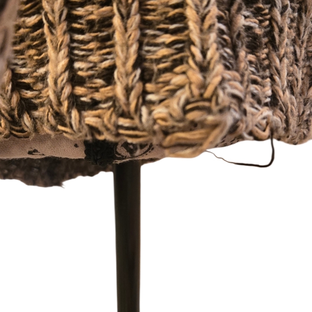 Necessary Objects Textured Brown Turtleneck Sweat… - image 16